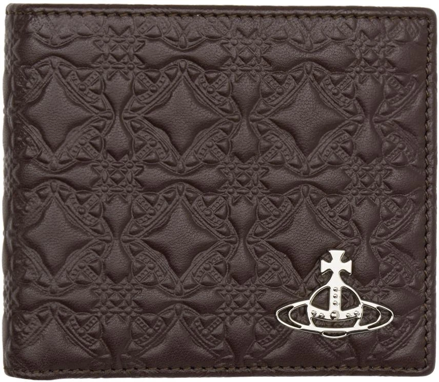 Vivienne Westwood Brown Billfold Wallet 1