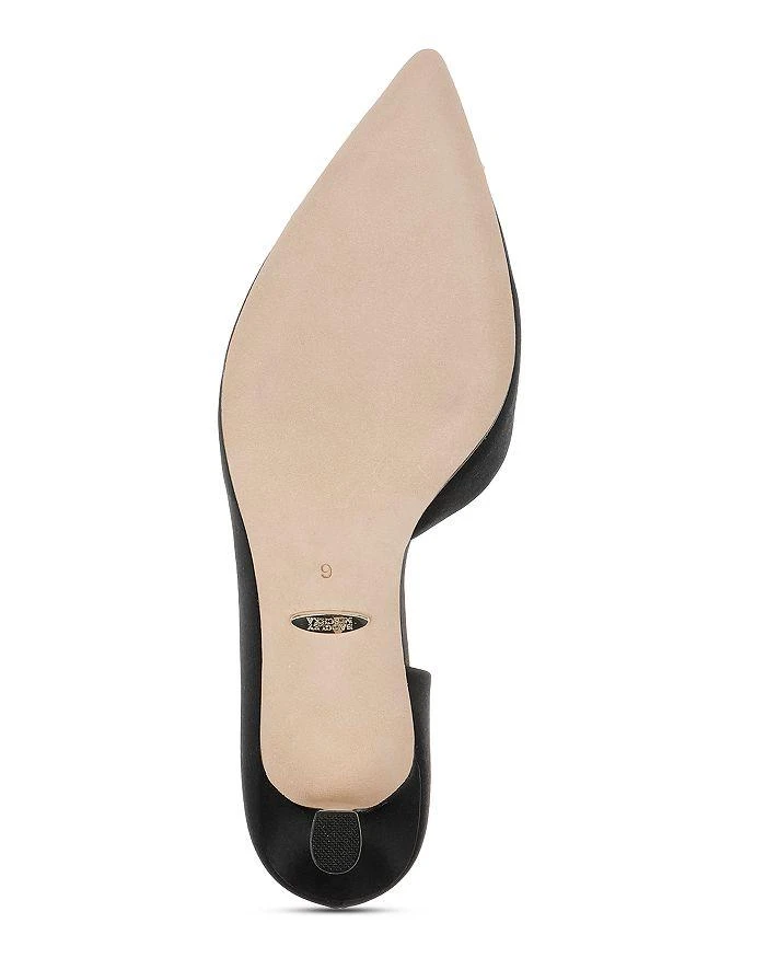 Badgley Mischka Women's Fabia II Embellished Pointed Toe Slip On Pumps 6