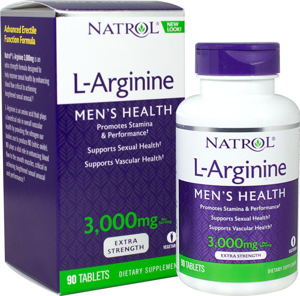 Natrol L Arginine 90 Tablets