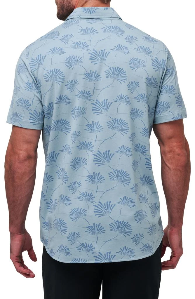 Travis Mathew Rum Ration Stretch Short Sleeve Button-Up Shirt 3