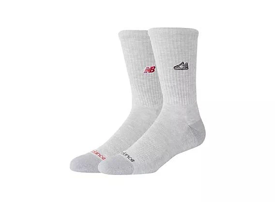 New Balance Active Premium Crew Socks 2 Pack
