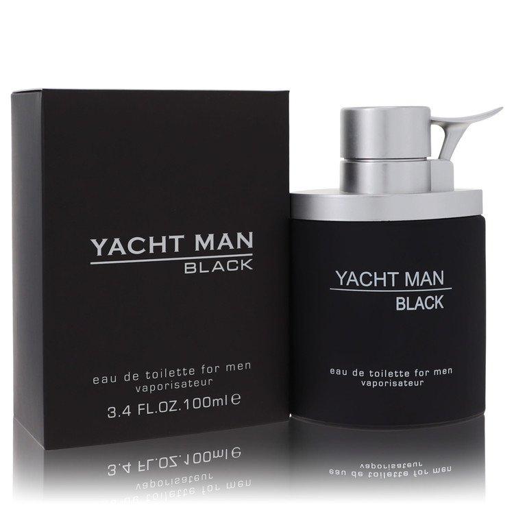 MYRURGIA 2pcs Combo Yacht Man Black by  Eau De Toilette Spray 3.4 oz Men
