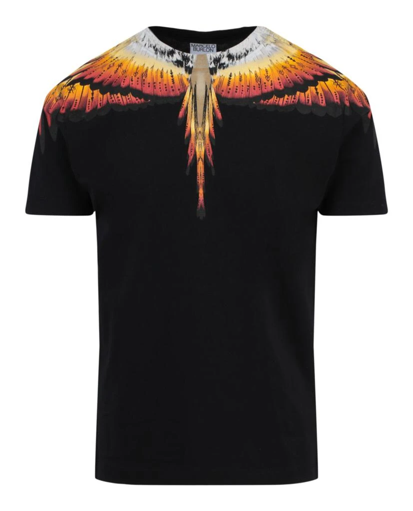 Marcelo Burlon Solfolk Wings Graphic T-Shirt 1