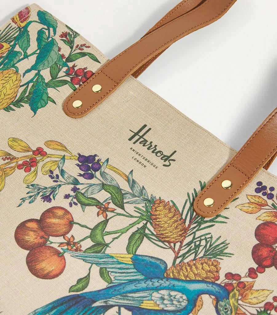Harrods Harrods The Great Feast Jacquard Shopper Bag 3