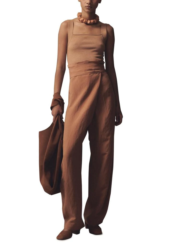 CORTANA Tanami linen and silk pant 2