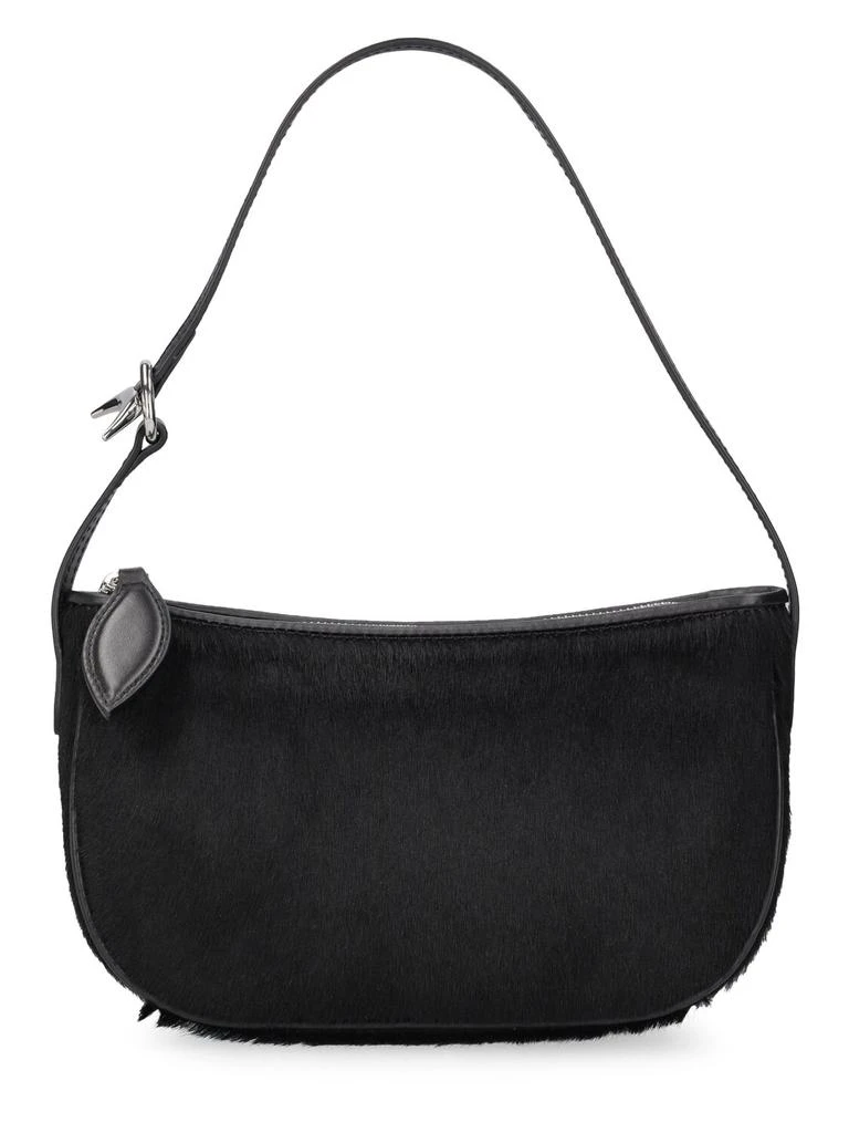 Little Liffner Mini Moon Pony Hair Leather Shoulder Bag 1