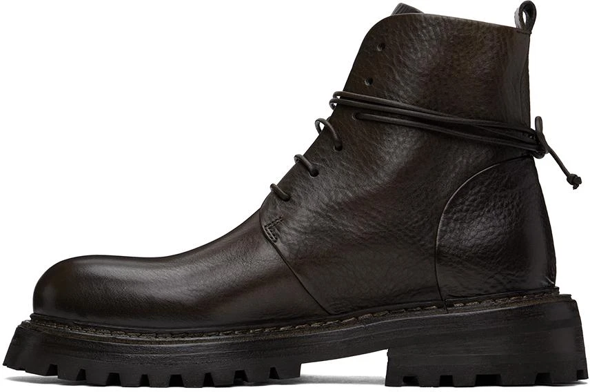 Marsèll Brown Carrucola Lace Up Ankle Boots 3