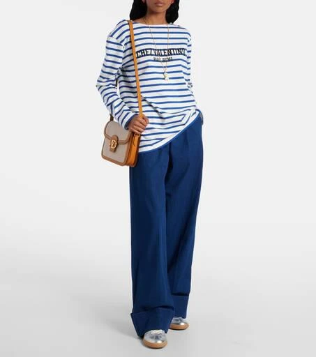 Valentino Upvillage VLogo metallic leather sneakers 3