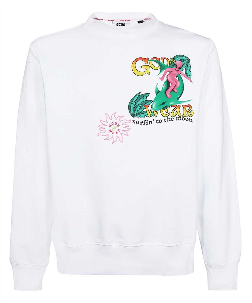 スウェット・トレーナー GCDS 'Wirdo' hoodie GCDS Gcds surfing wirdo printed regular hoodie - Hoodies