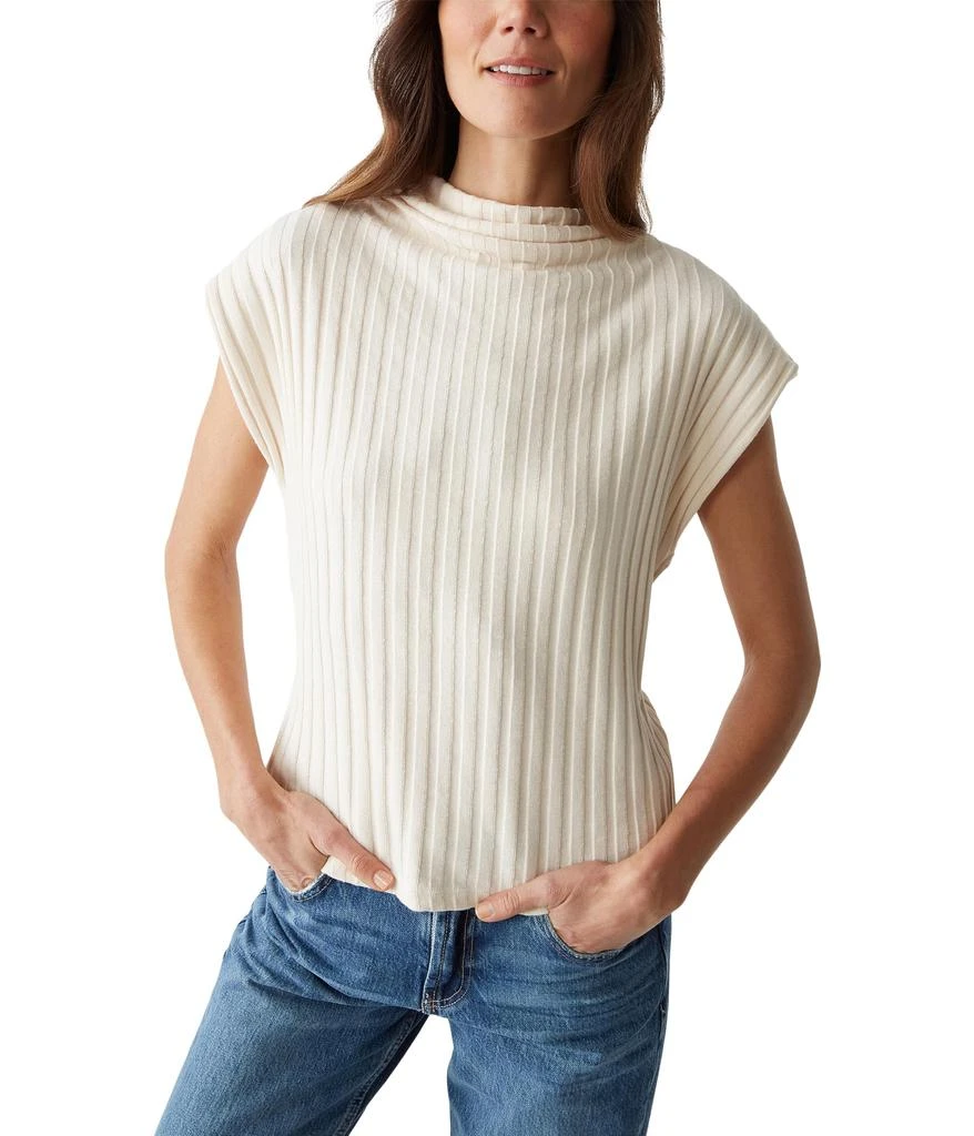 Michael Stars Nara Mock Neck Top 1