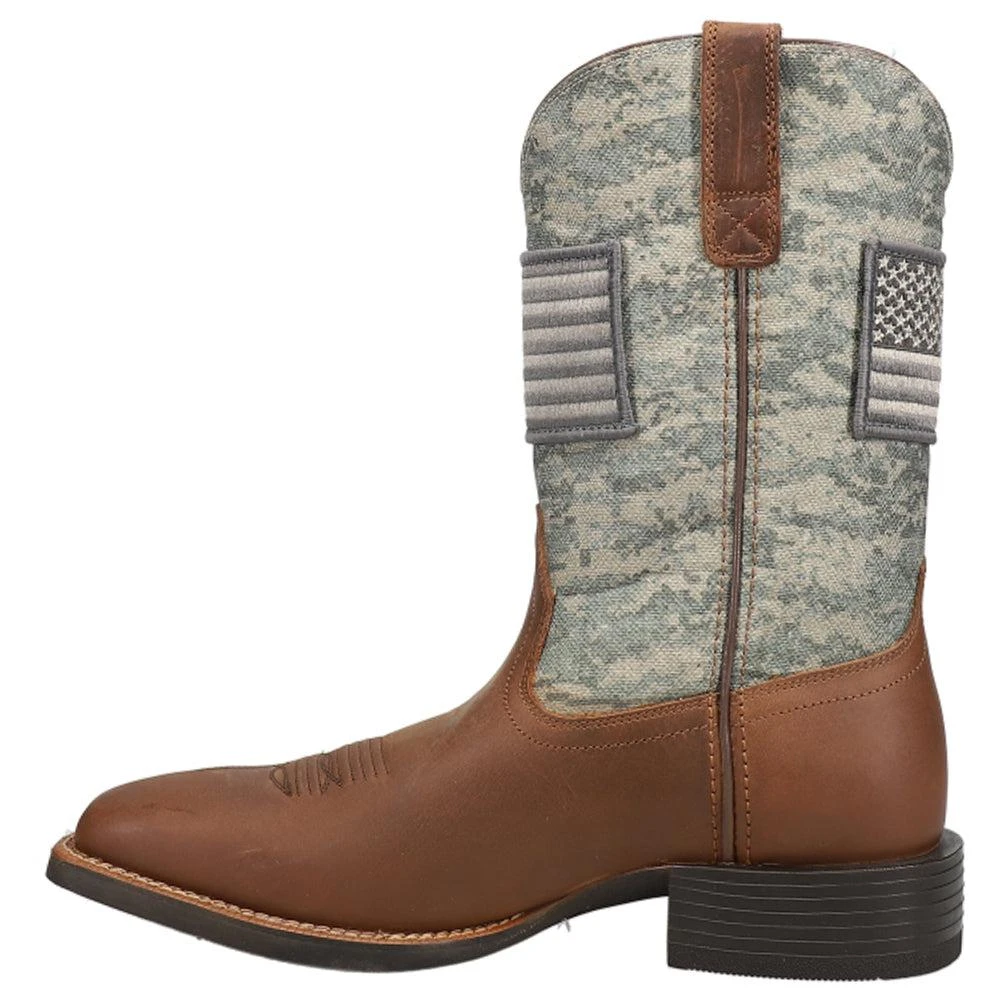 Ariat Sport Patriotic Pull On Square Toe Boots 3