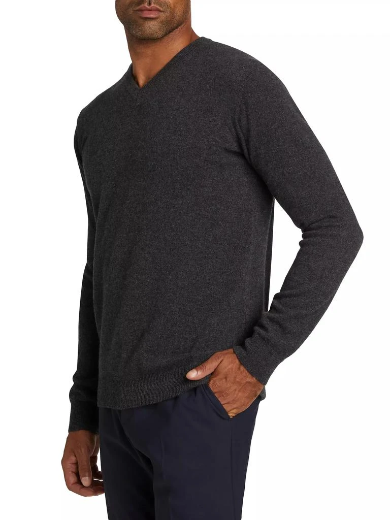 Saks Fifth Avenue ​COLLECTION Cashmere V-Neck Sweater 4