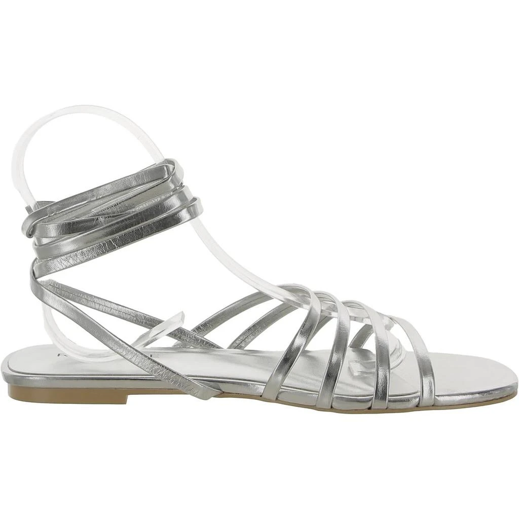 Rampage Athena Womens Faux Leather Square Toe Strappy Sandals 3