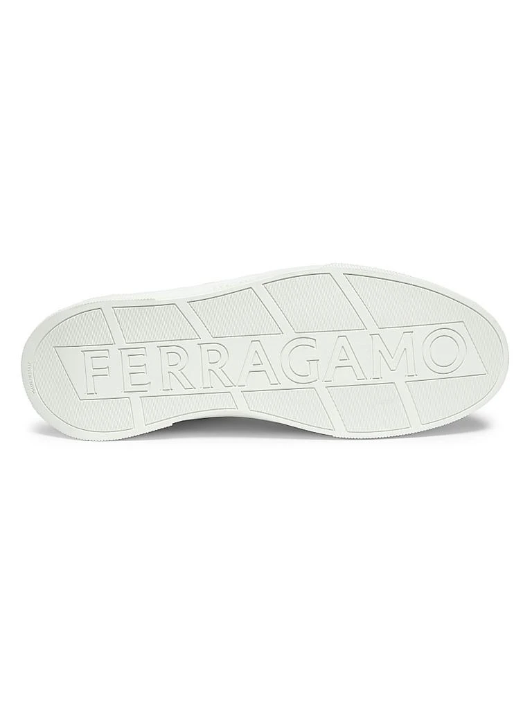 Salvatore Ferragamo Clayton Leather Low-Top Sneakers 6
