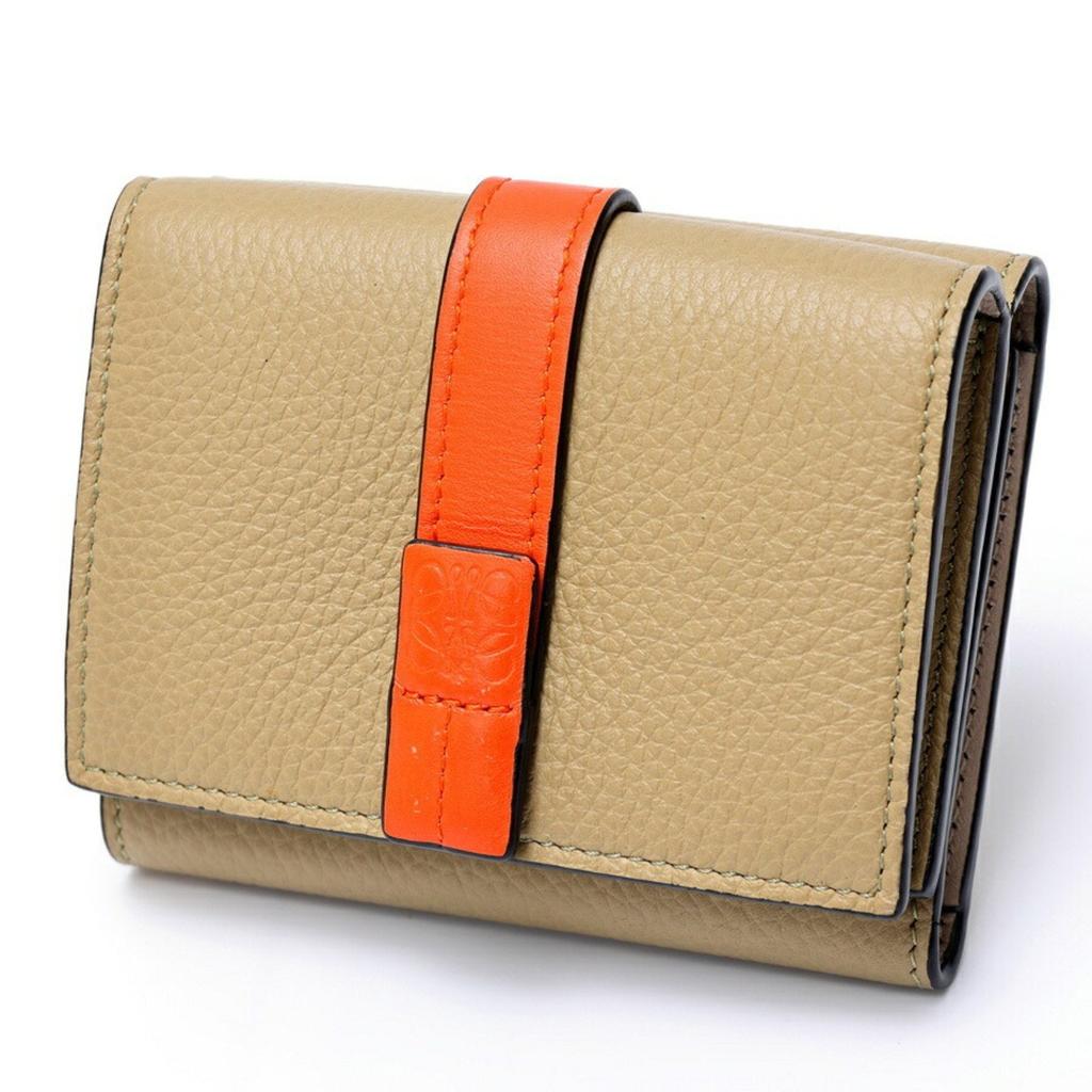 【LOEWE】BIFOLD WALLET Loewe Men's Puzzle Slim Compact Calfskin Bifold Wallet