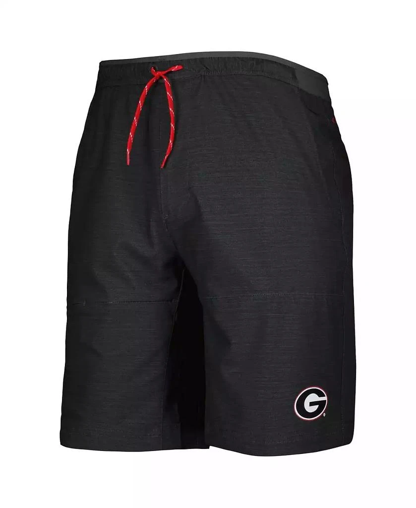 Columbia Men's Charcoal Georgia Bulldogs Twisted Creek Omni-Shade Omni-Shield Shorts 3