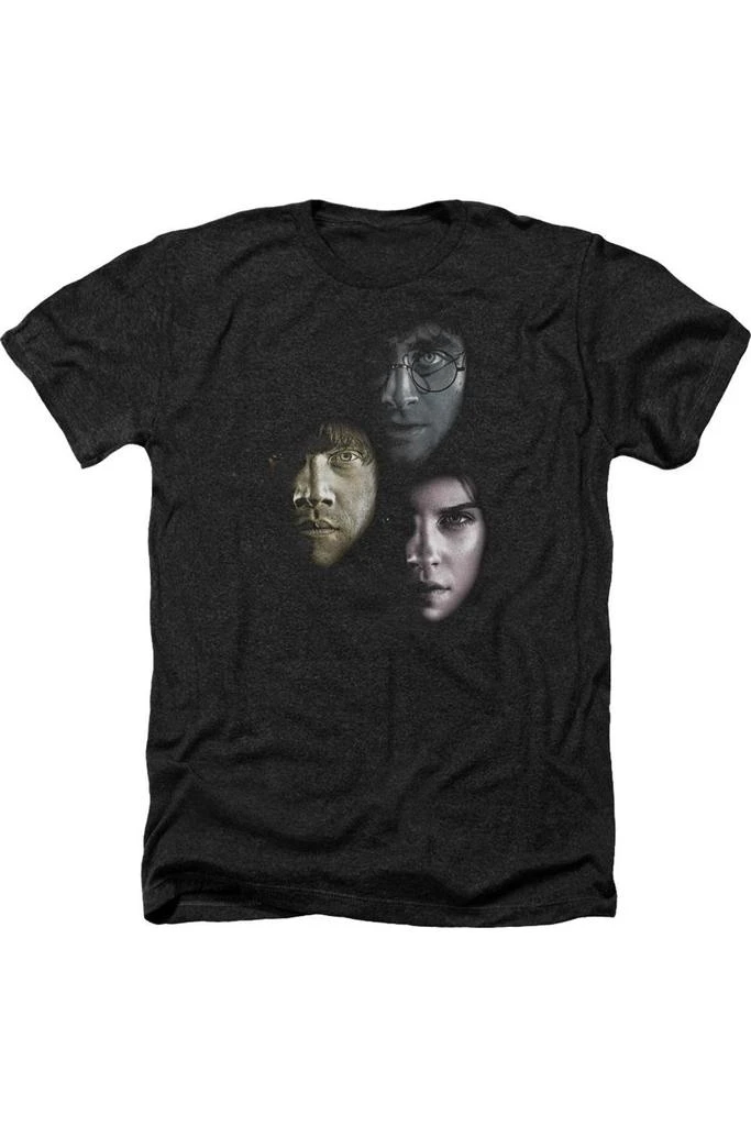 Gildan Harry Potter Hero Heads Adult Heather Tee / T-Shirt 1