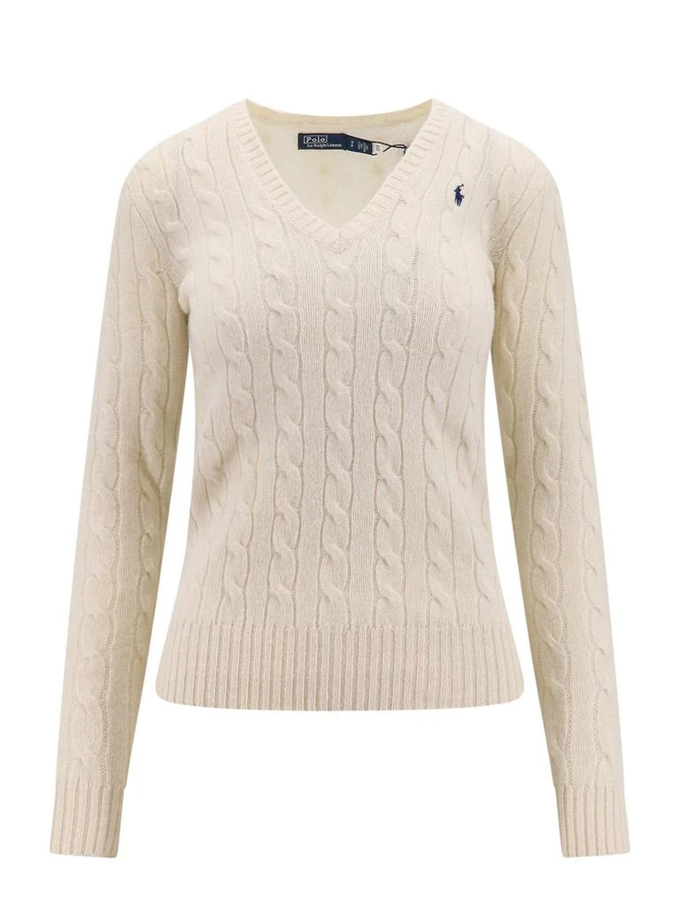 Ralph Lauren Polo Ralph Lauren Cable-Knit V-Neck Jumper 1