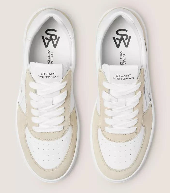 Stuart Weitzman SW COURTSIDE MONOGRAM SNEAKER 5