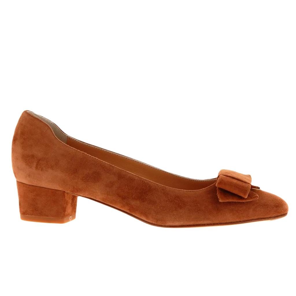 Salvatore Ferragamo Ferragamo Vara Women's Pumps Brown