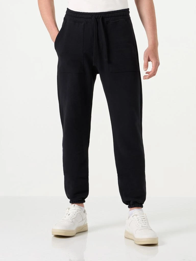 Mc2 Saint Barth Black Track Pants | Pantone® Special Edition 1