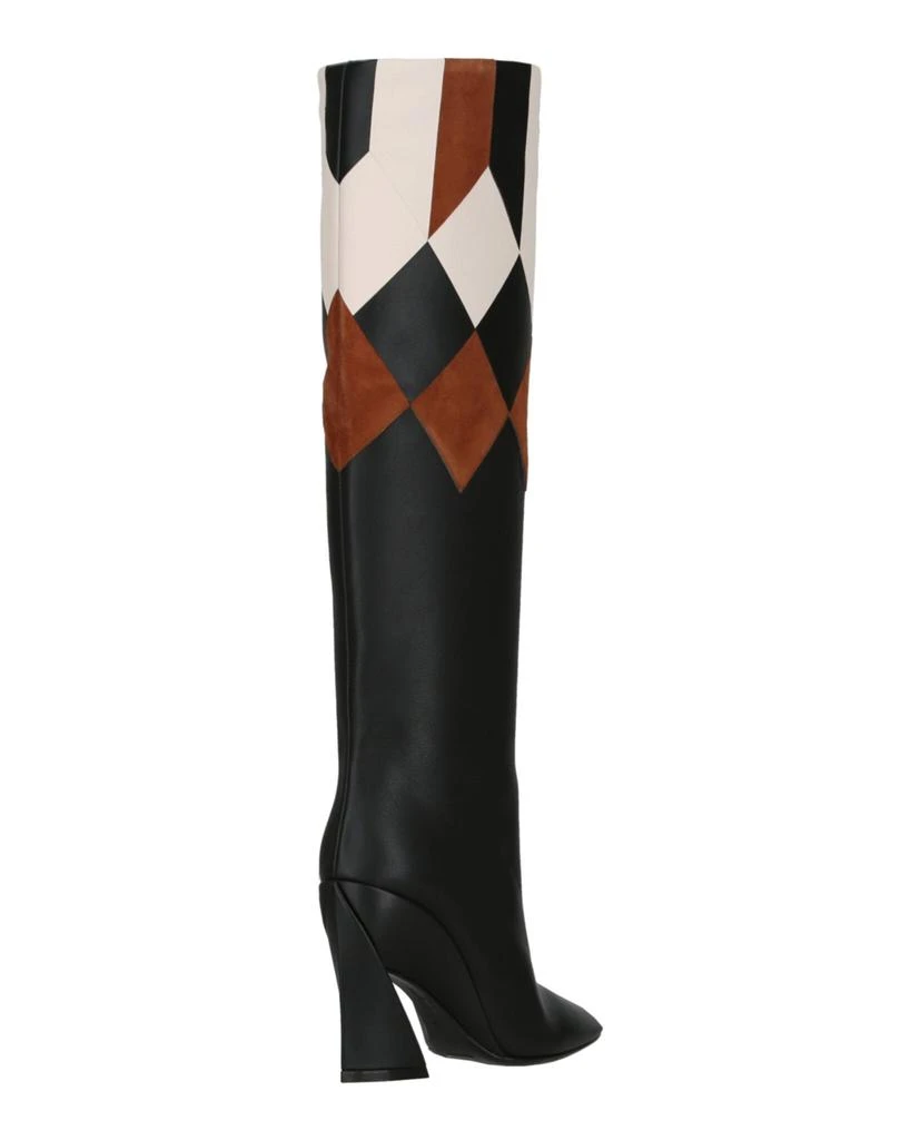 Salvatore Ferragamo Antea Patchwork Boots 3