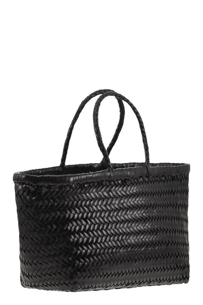 DRAGON DIFFUSION Dragon Diffusion Triple Jump Small - Woven Leather Bag 4