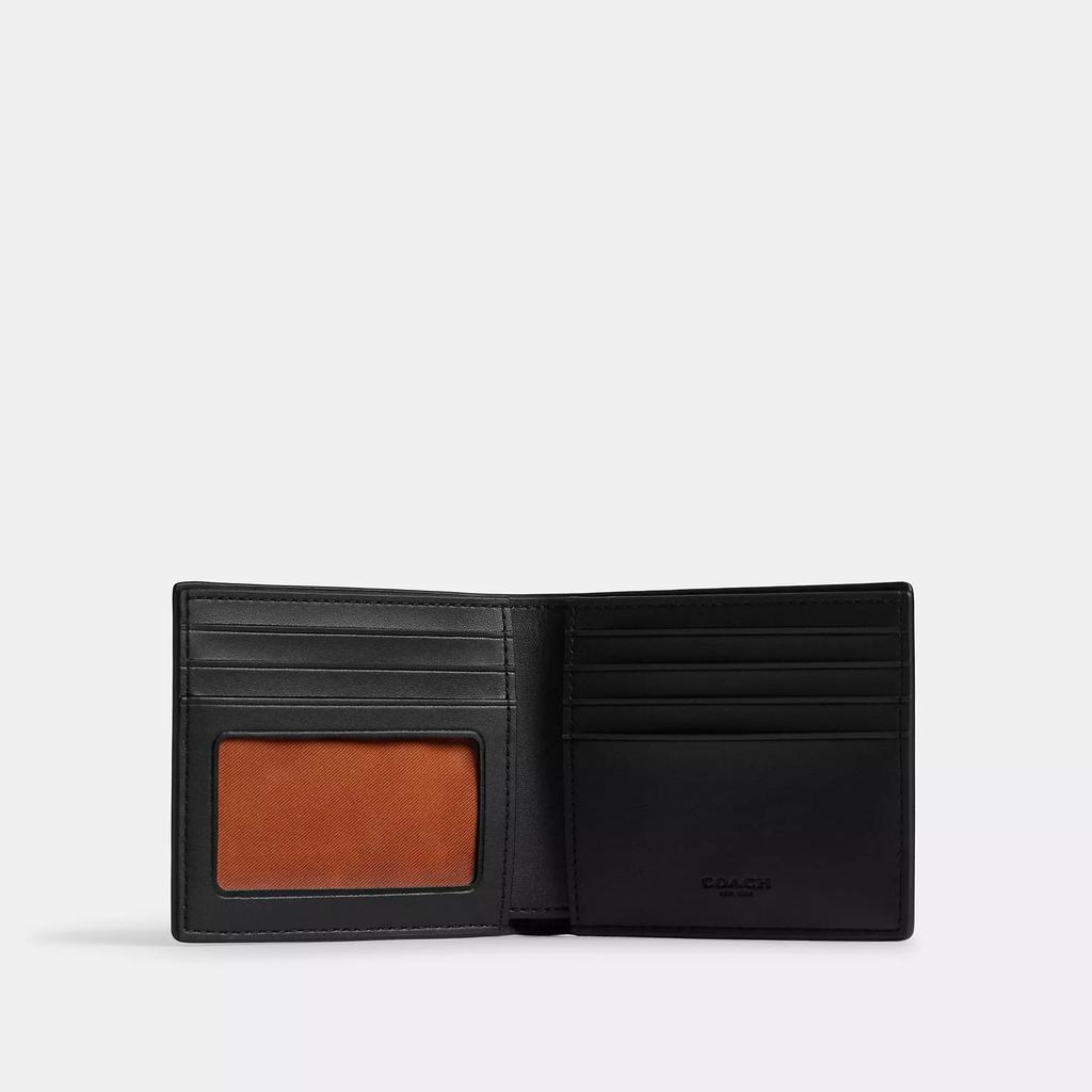 Coach Id Billfold Wallet In Signature Canvas