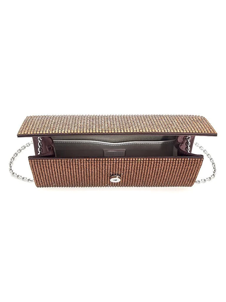 Judith Leiber Perry Crystal-Embellished Clutch-On-Chain 3