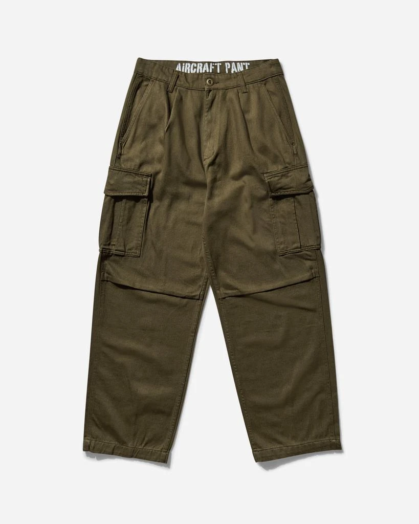 Alpha Industries Men's Aircraft Pants Dark Olive 1
