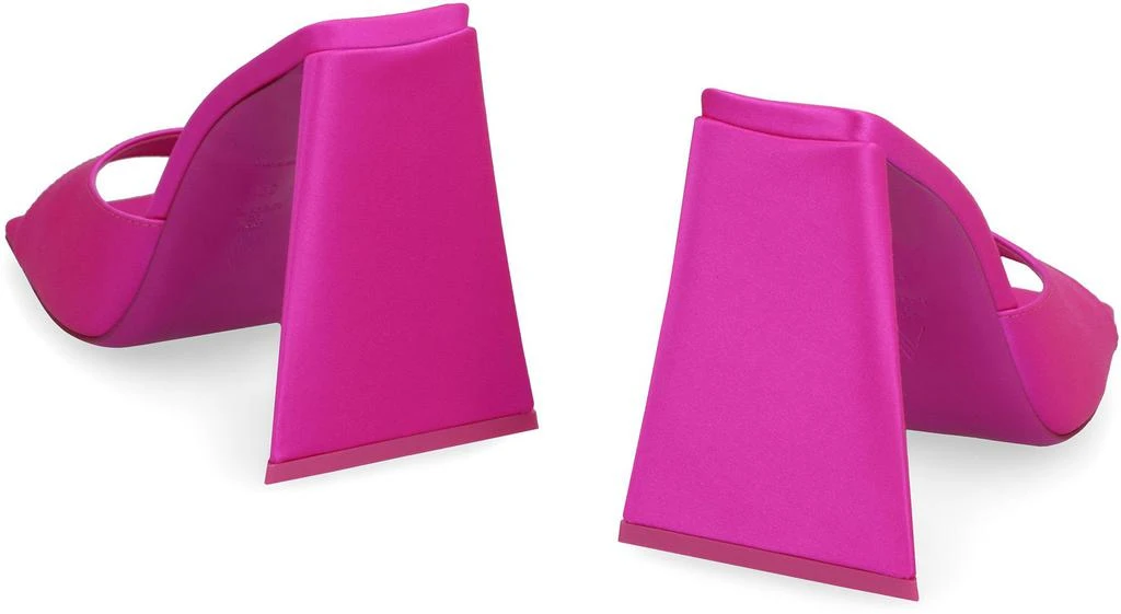 The Attico The Attico Devon Satin Mules 5