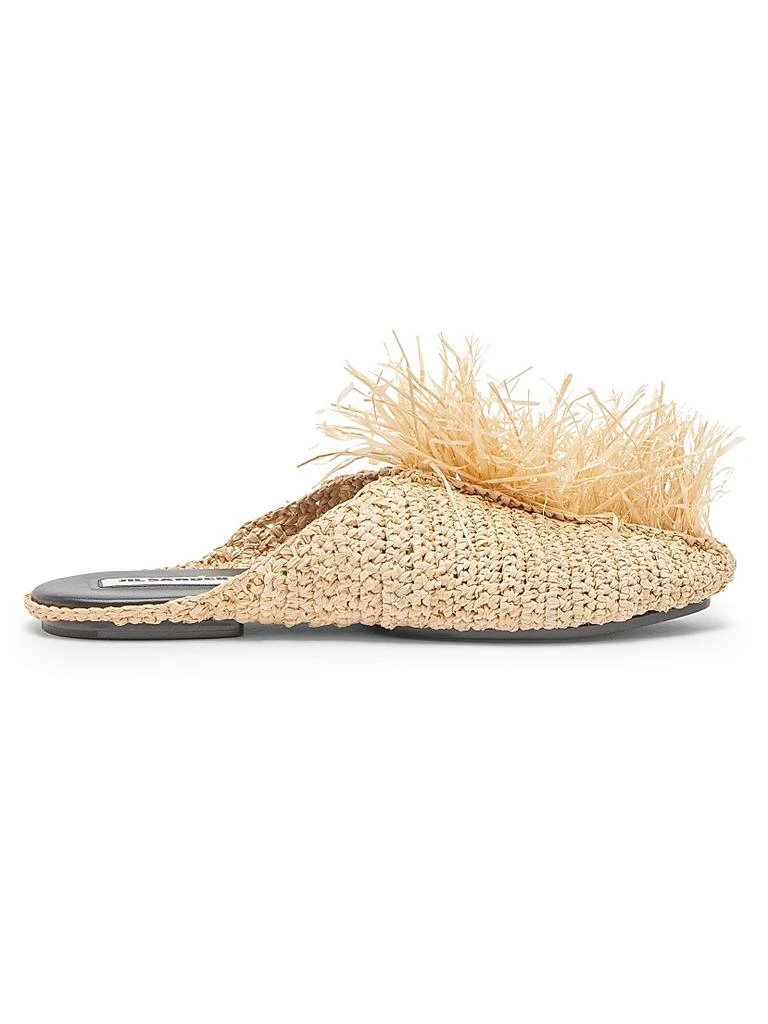 Jil Sander Raffia Palm Slippers 1