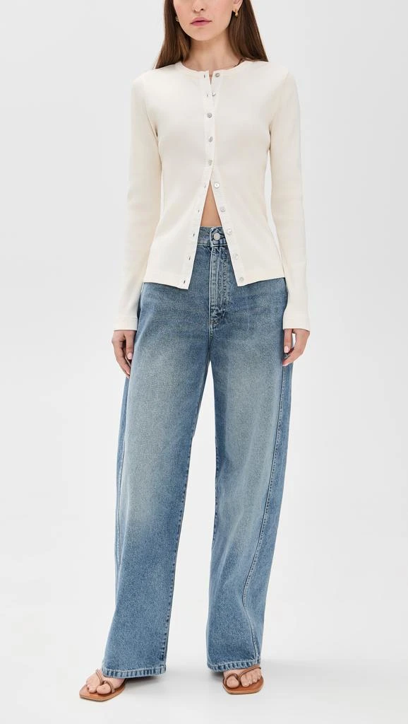 DL1961 Taylor Relaxed Barrel Ultra High Rise Jeans 4