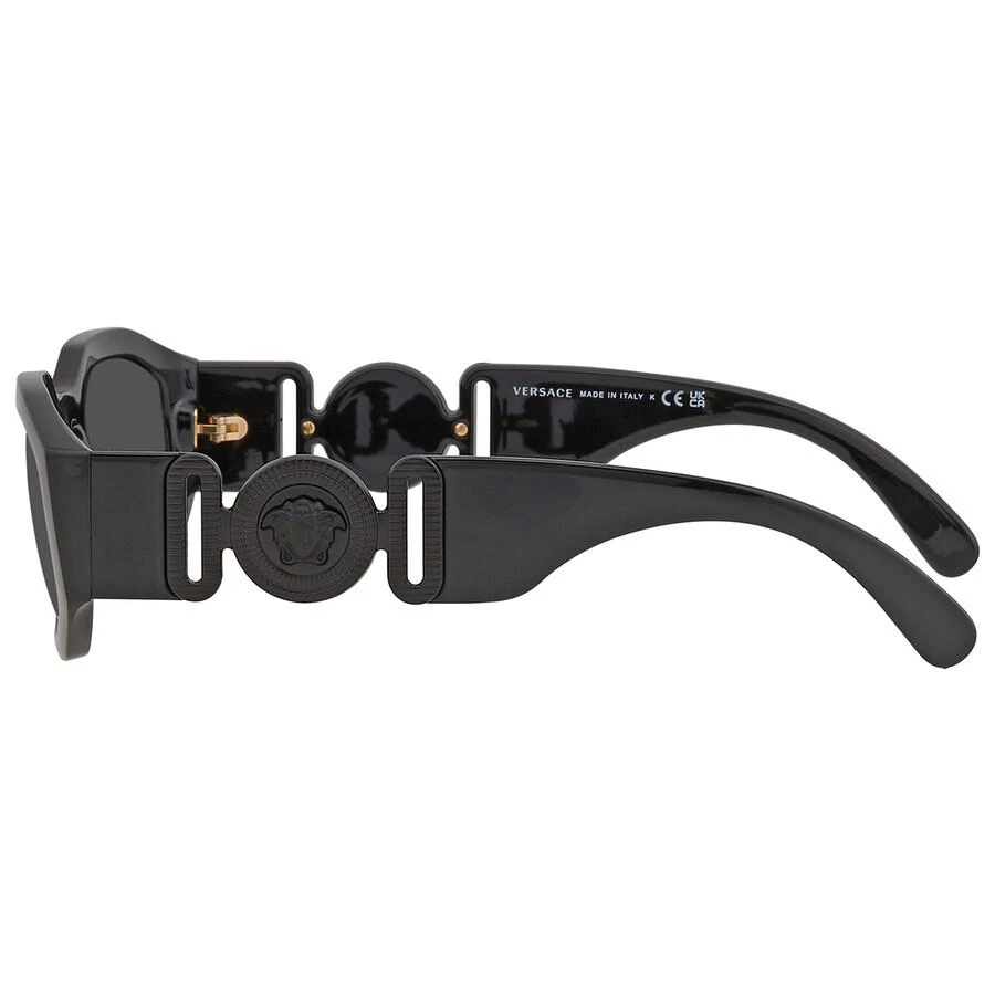 Versace Dark Gray Geometric Unisex Sunglasses VE4361 536087 53 3