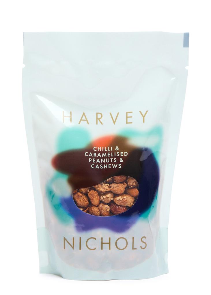 Harvey Nichols Chilli & Caramelised Peanuts & Cashews Pouch 200g