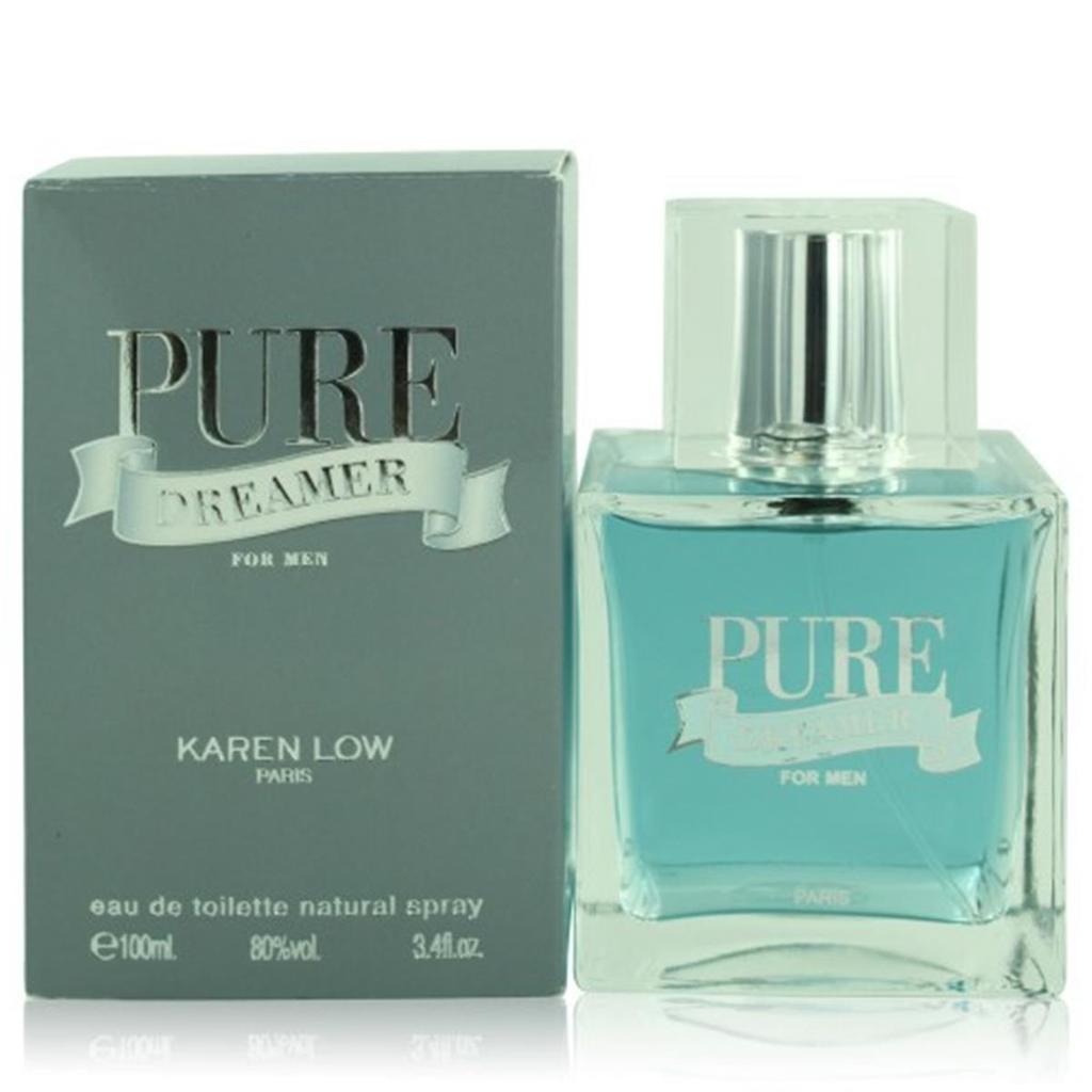 KAREN LOW 3.4 oz Mens Pure Dreamer Eau De Toilette Spray