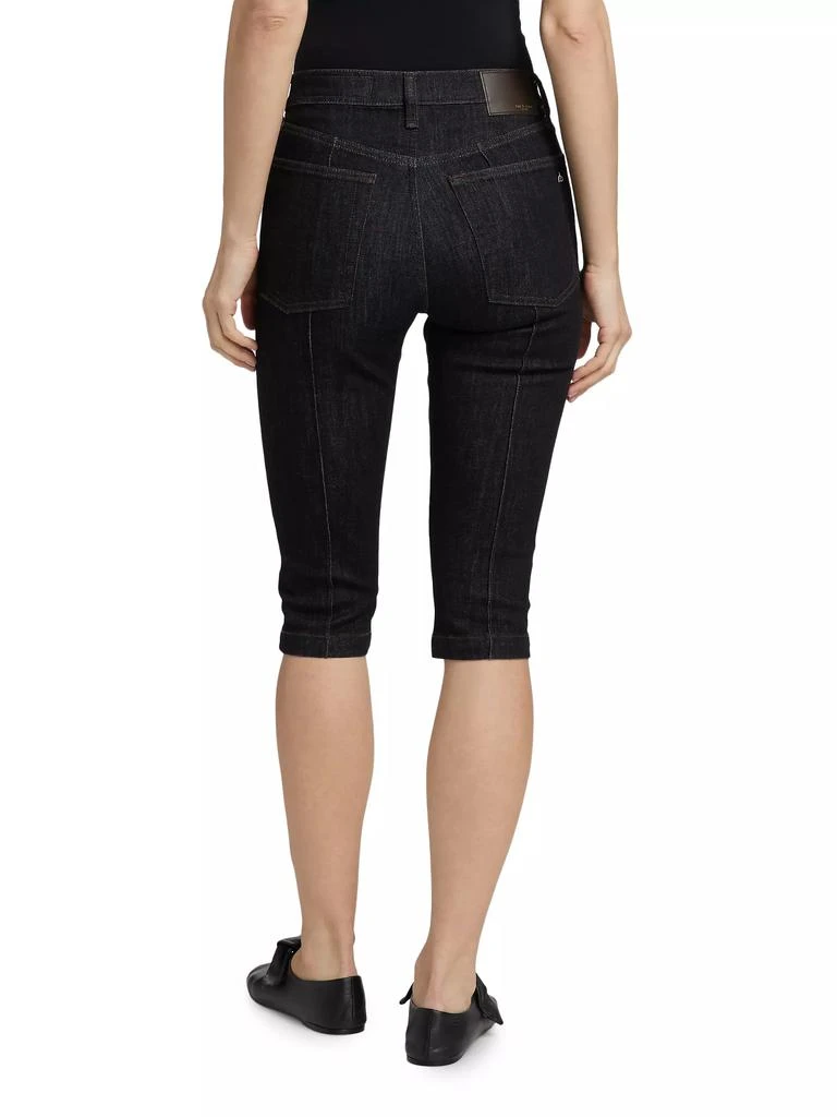 Rag & Bone Flexi Kit Mid-Rise Capri Jeans 5