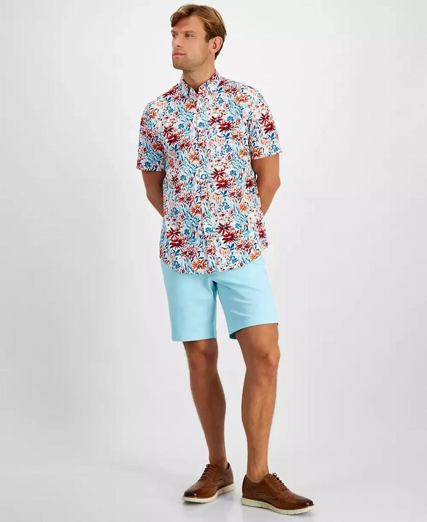 Club Room Men's Cala Regular-Fit Stretch Floral Button-Down Poplin Shirt, Created for Macy's 2
