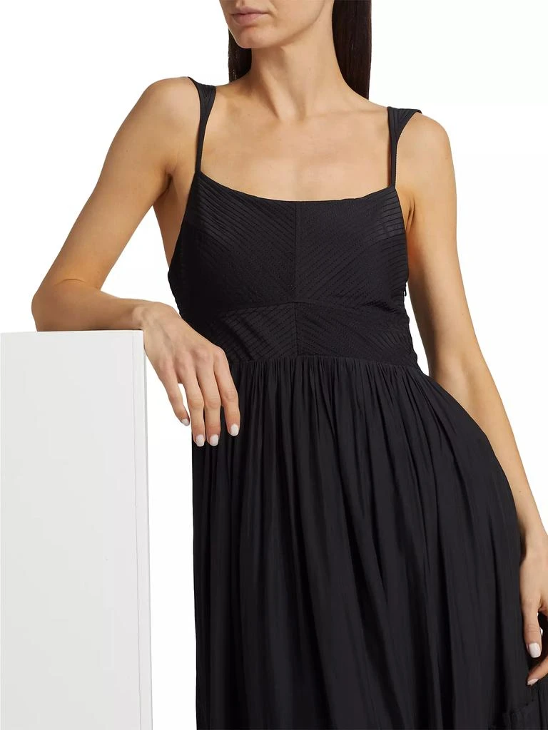 Ramy Brook August Pleated Maxi Dress 6