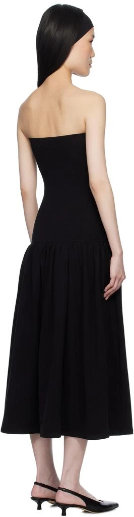 Gil Rodriguez Black 'The Tube' Dropwaist Convertible Midi Dress 3