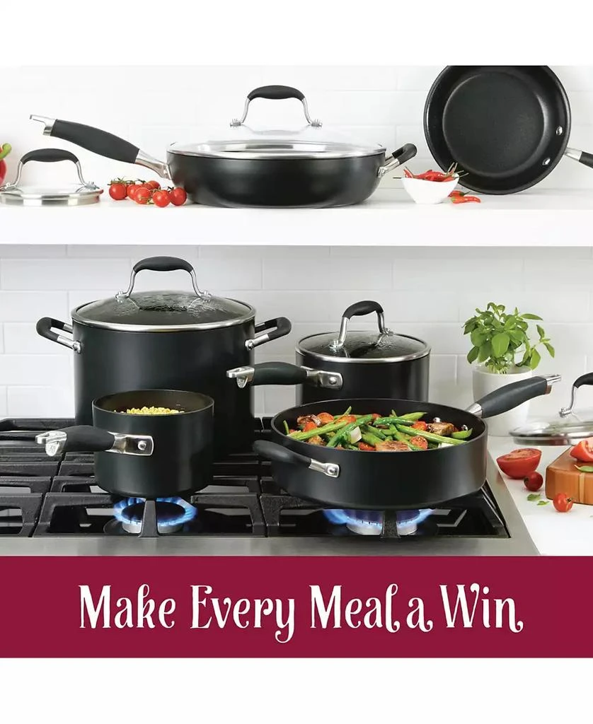 Anolon Advanced Home Hard-Anodized Nonstick 14.5" Skillet with Helper Handle 2