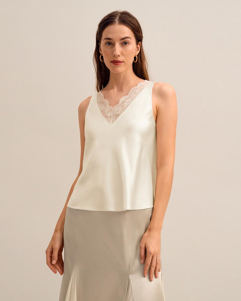 LILYSILK The Armeria Lace Tank for Women