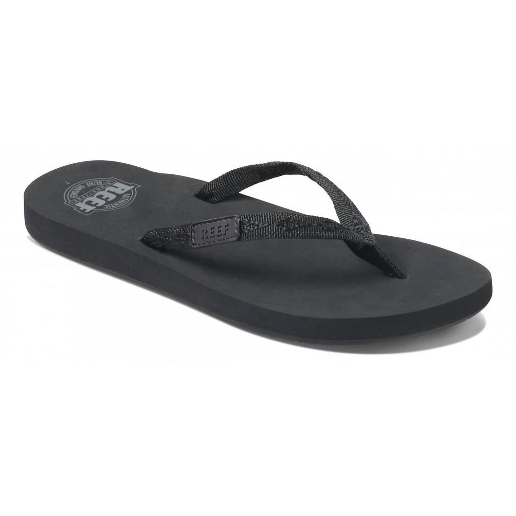 Reef Women's Ginger Flip Flop In Black 1