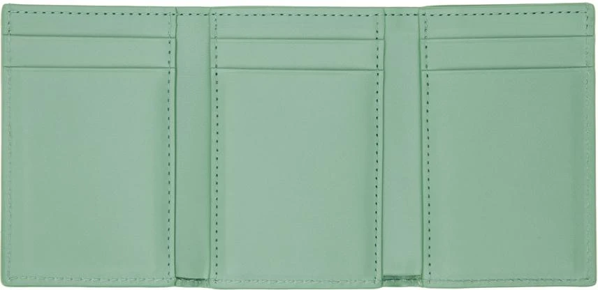 A.P.C. Green Noa Trifold Simple Wallet 3