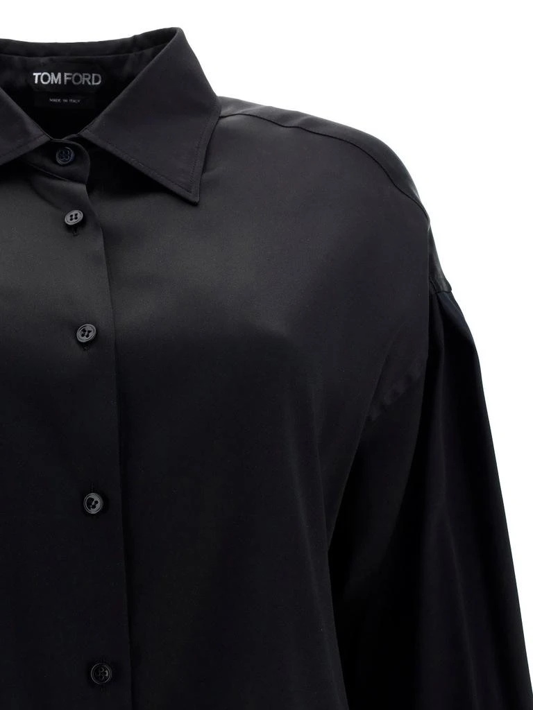 Tom Ford Tom Ford Satin Relaxed Fit Shirt 3