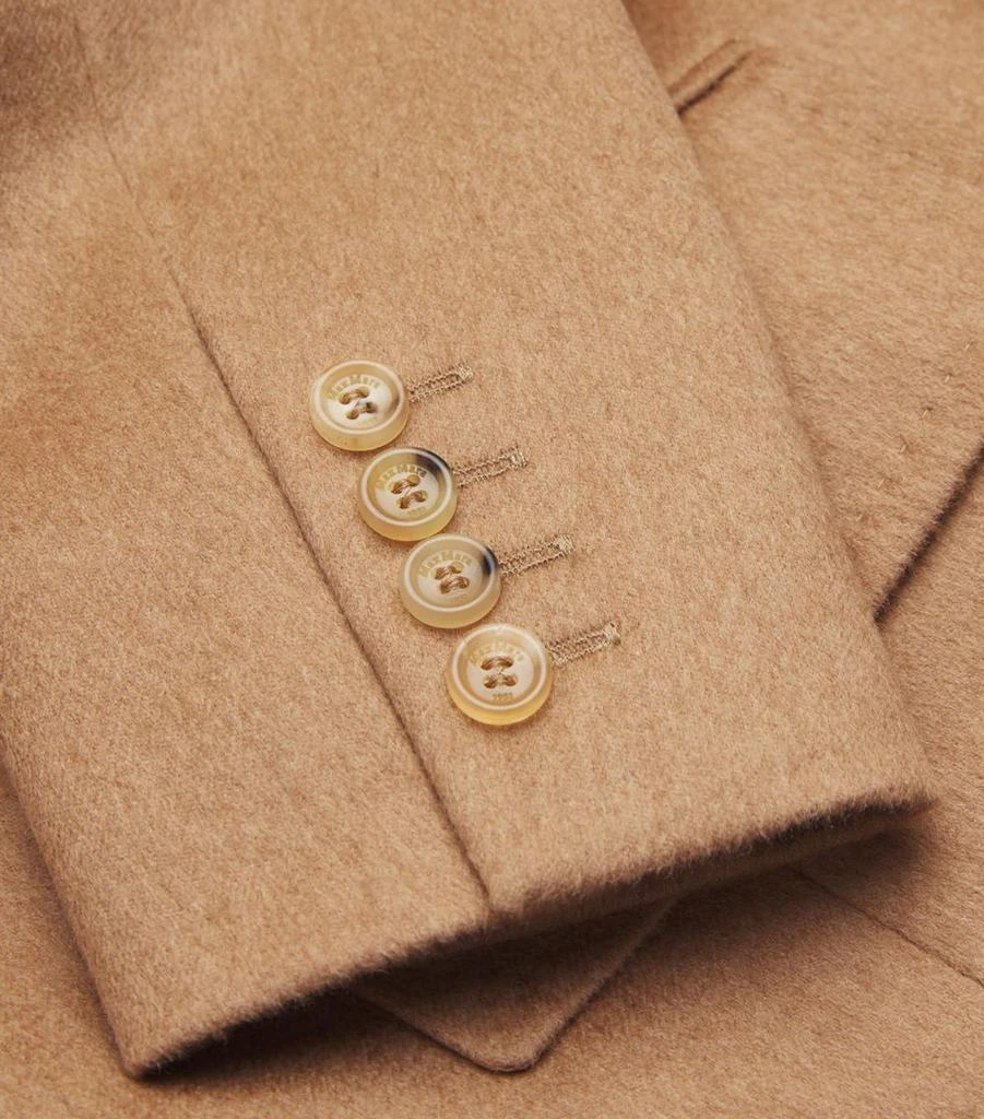 Max Mara Camel Hair Double-Breasted Blazer 5