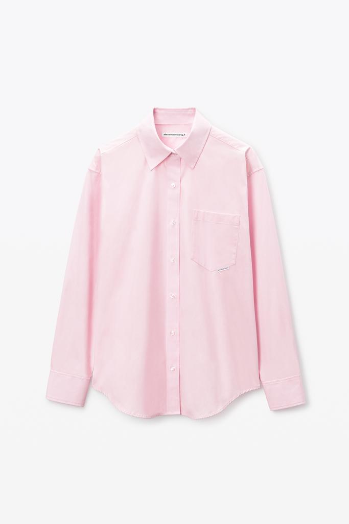 Alexander Wang Boyfriend Shirt in Cotton