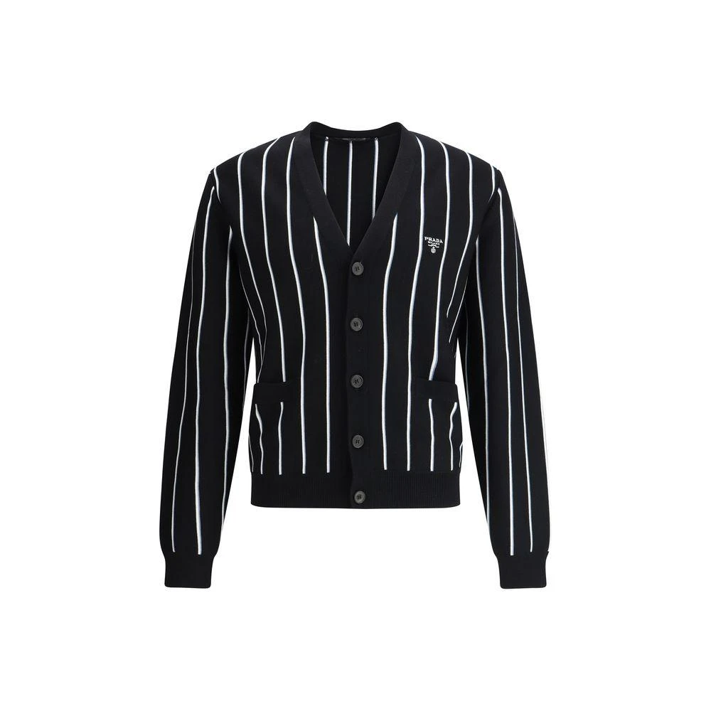Prada Wool Striped Men's Cardigan 1