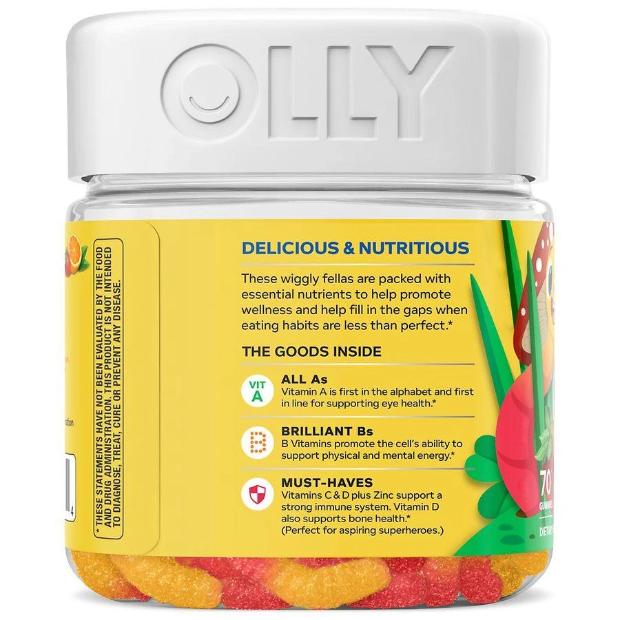 OLLY Kids Multi Gummy Worms 8