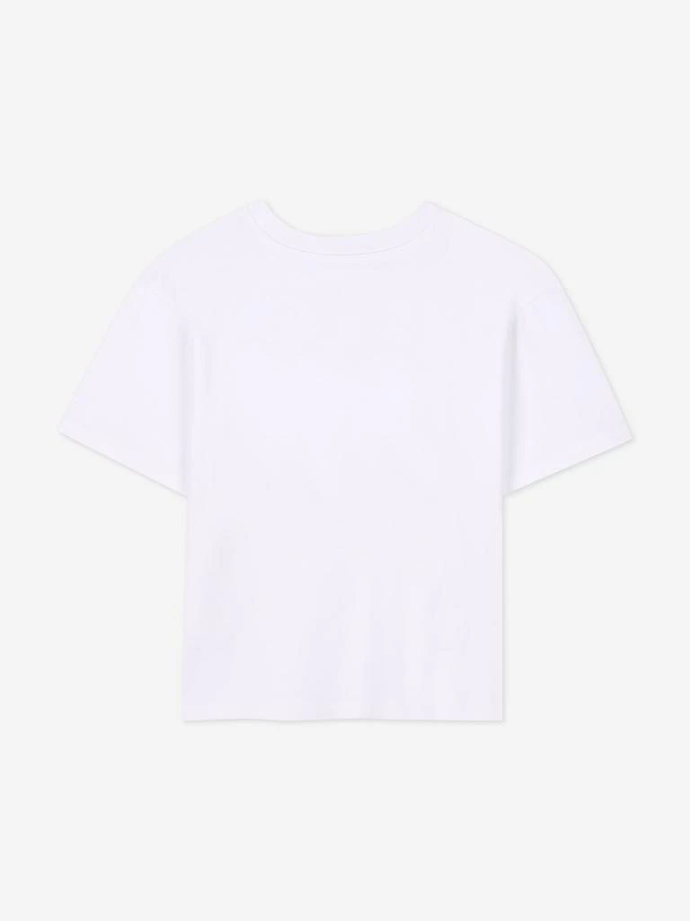 Marc Jacobs Girls Charm Heart Print T-Shirt in White 2
